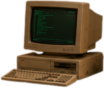 Open profile page on left computer